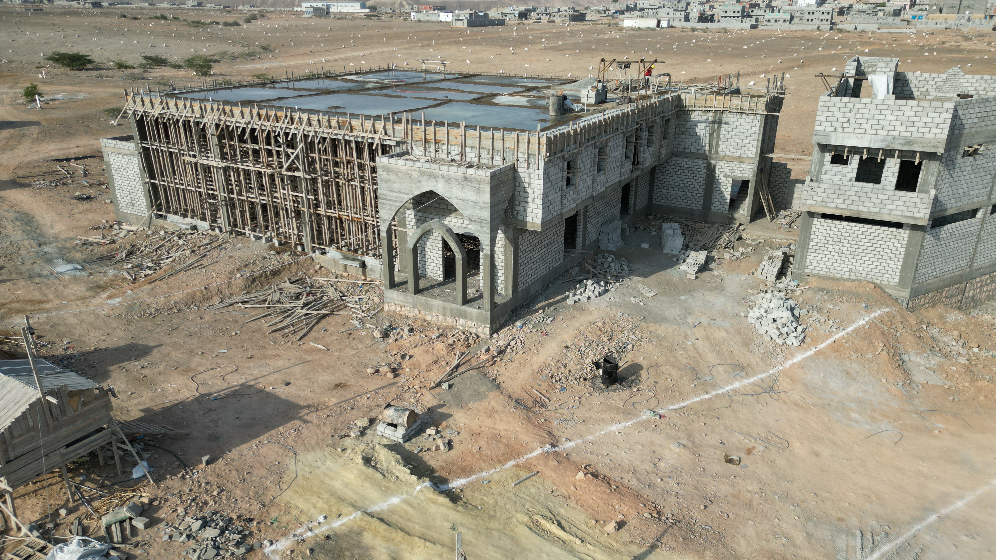 بناء مجمع السجدة التنموي