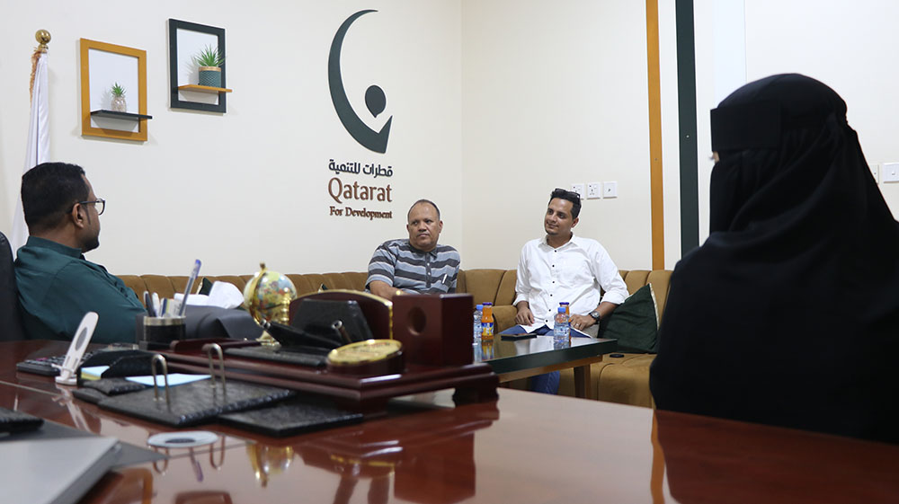 مؤسسة إمداد التنموية تبحث سبل التعاون والشراكة مع مؤسسة قطرات للتنمية